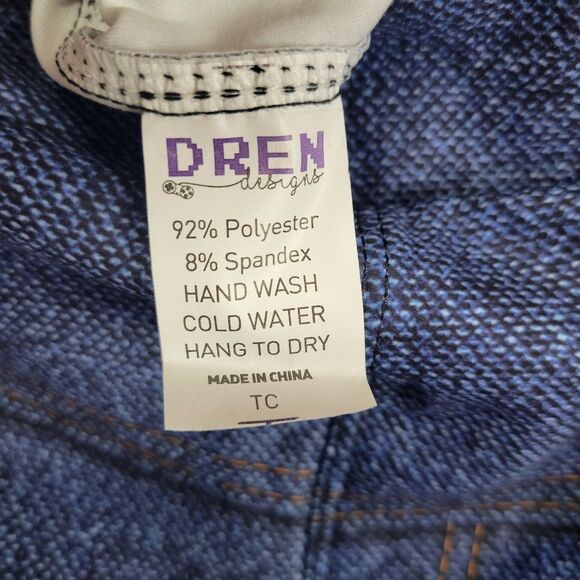 Dren Designs Faux Denim Leggings Tall‎ and Curvy - Picture 7 of 7